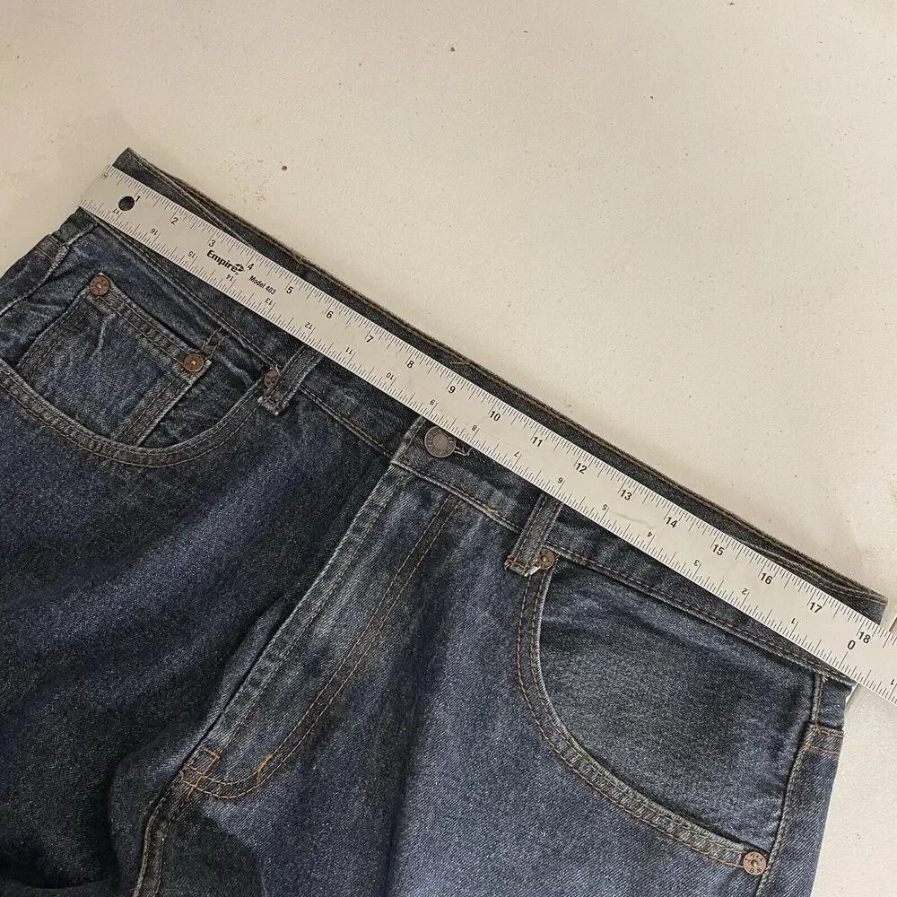 Vintage Y2K‎ Rare Evisu Jeans Embroidered Men Size 38